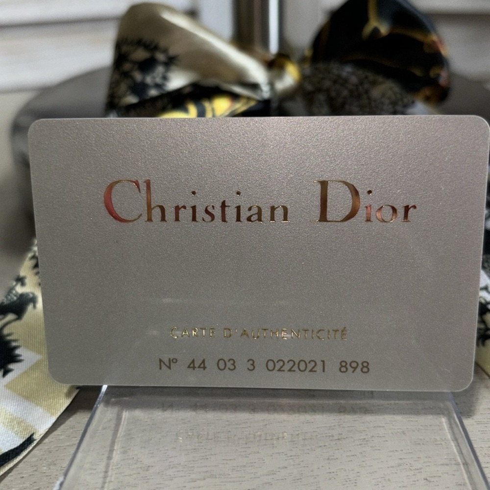 SOLD - Dior Maris Pearl Handle Vintage Nylon Bag,Black11x9,EUC,Callout on bottom - Picture 11 of 14